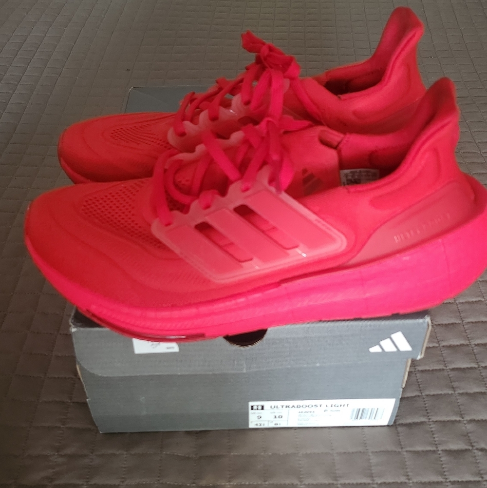 Adidas Ultraboost Light Bright Red Sneakers